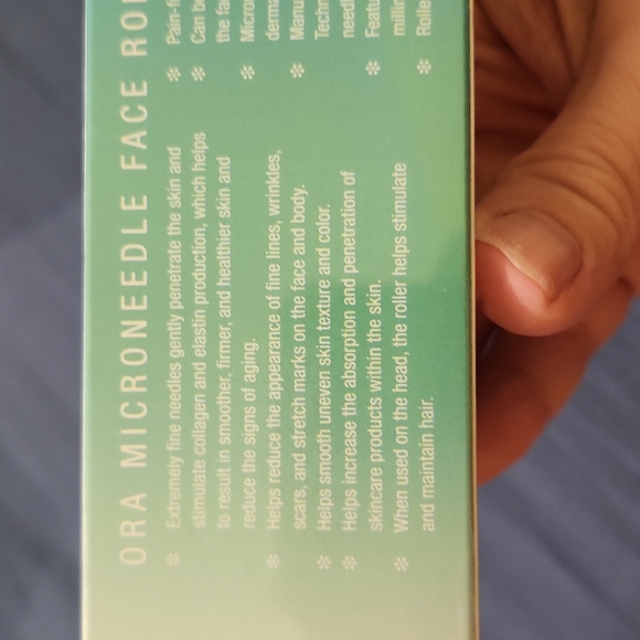 Ora Microneedle Face Roller System NIB - Picture 4 of 6